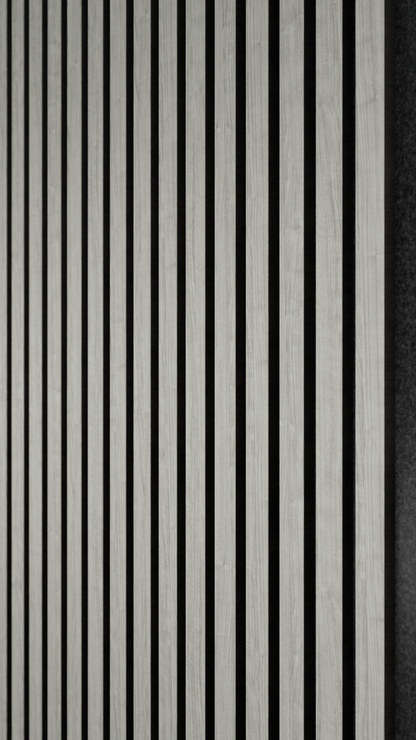 Acoustic Slatted Wall Panel 270 x 110 - Luxury Finish