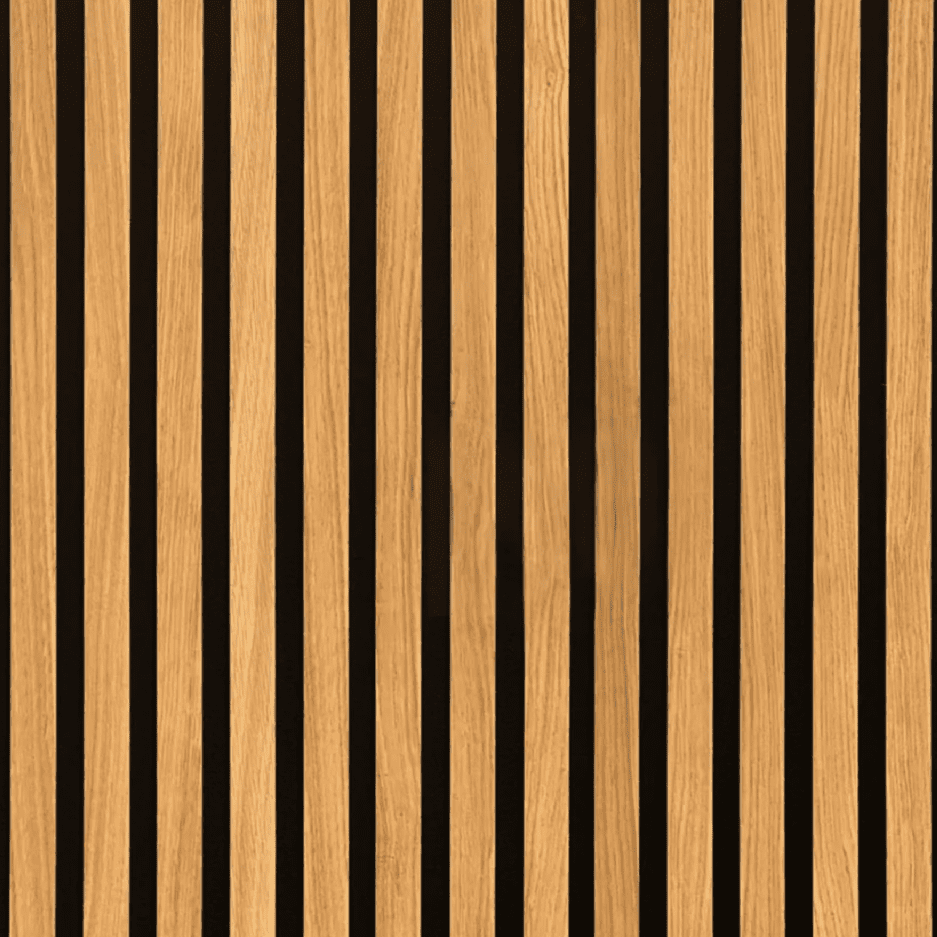 Acoustic Slatted Wall Panel 270 x 110 - Luxury Finish